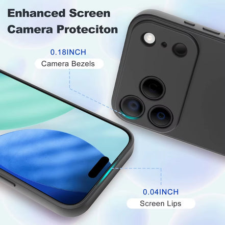 Funda Original Liquid Silicone Phone Case for Apple Iphone 17 Pro Max 17 Air 17Air 17Pro Soft Back Cover Phone Cases