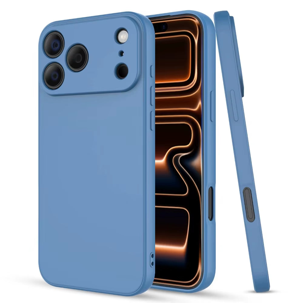 Funda Original Liquid Silicone Phone Case for Apple Iphone 17 Pro Max 17 Air 17Air 17Pro Soft Back Cover Phone Cases