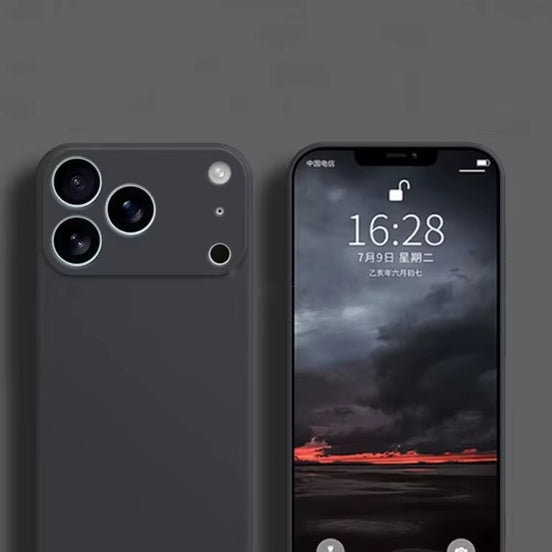 Funda Original Liquid Silicone Phone Case for Apple Iphone 17 Pro Max 17 Air 17Air 17Pro Soft Back Cover Phone Cases