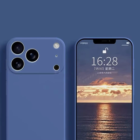 Funda Original Liquid Silicone Phone Case for Apple Iphone 17 Pro Max 17 Air 17Air 17Pro Soft Back Cover Phone Cases