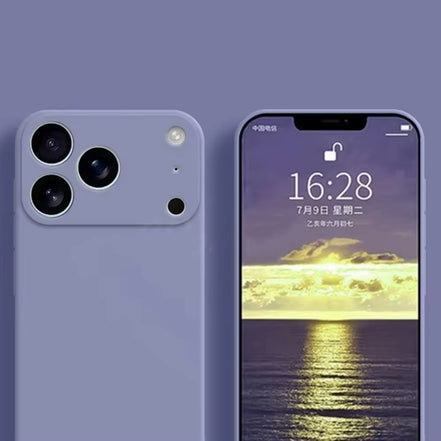 Funda Original Liquid Silicone Phone Case for Apple Iphone 17 Pro Max 17 Air 17Air 17Pro Soft Back Cover Phone Cases